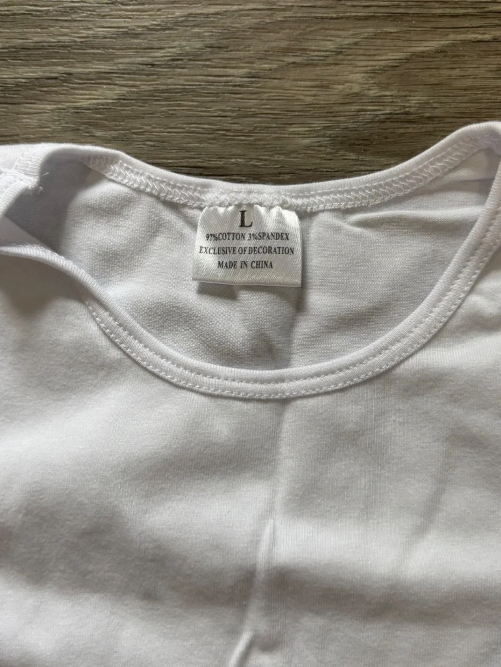 Kids Girls White Lace Long Sleeve Boutique T-Shirt Size Large Toddler 5/6